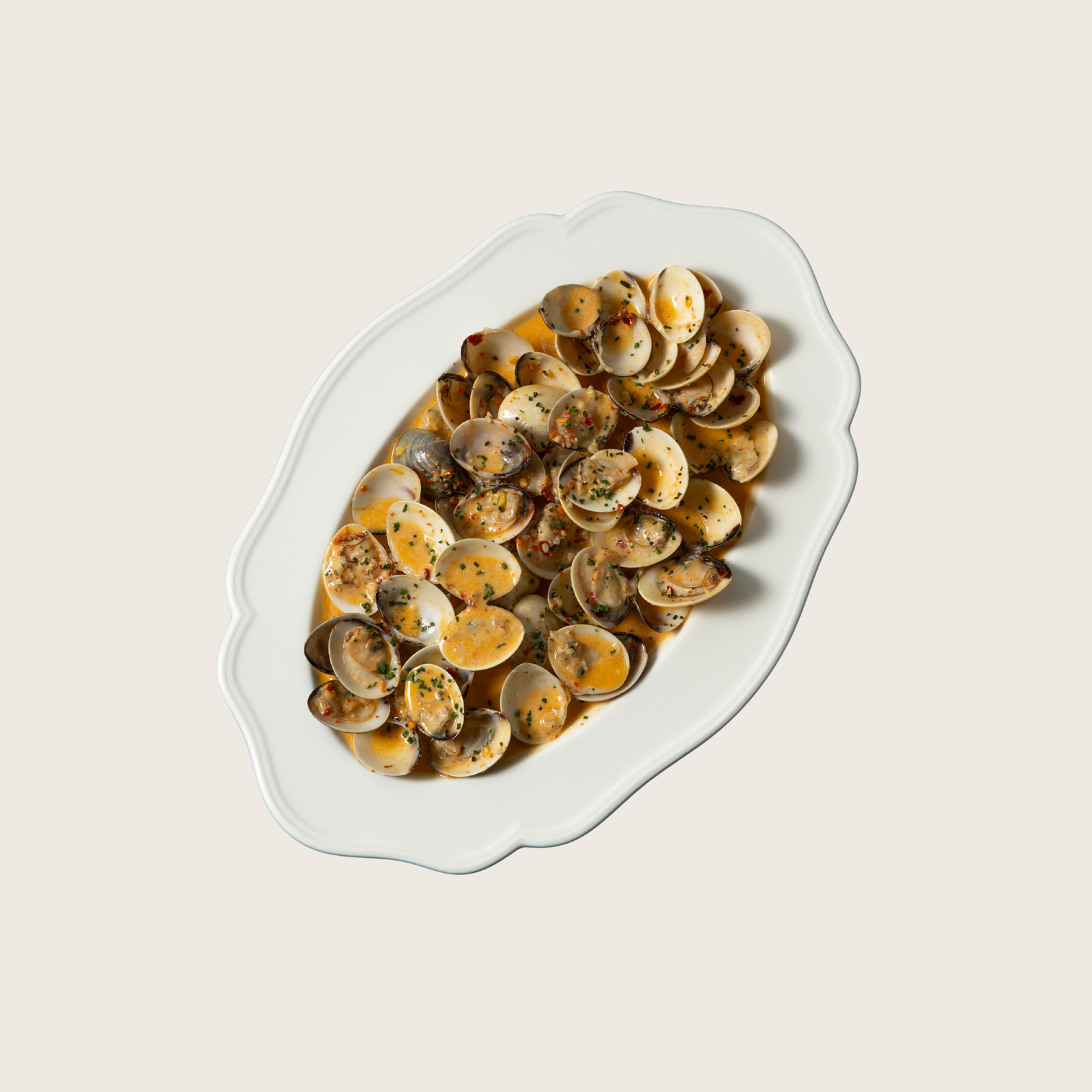 Spicy Vongole in White Wine Cream at Otto Italian Eatery, Sukhumvit 38 Bangkok