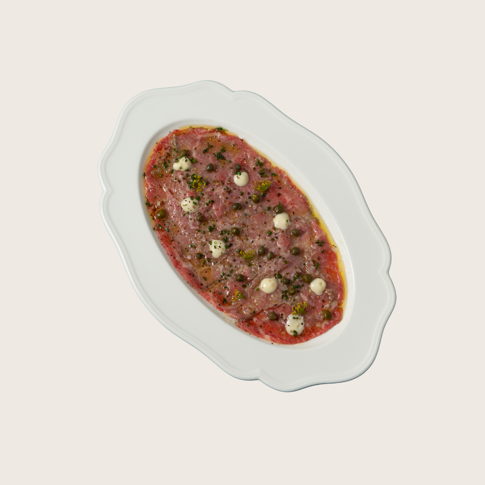 Beef Carpaccio at Otto Italian Eatery, Sukhumvit 38 Bangkok