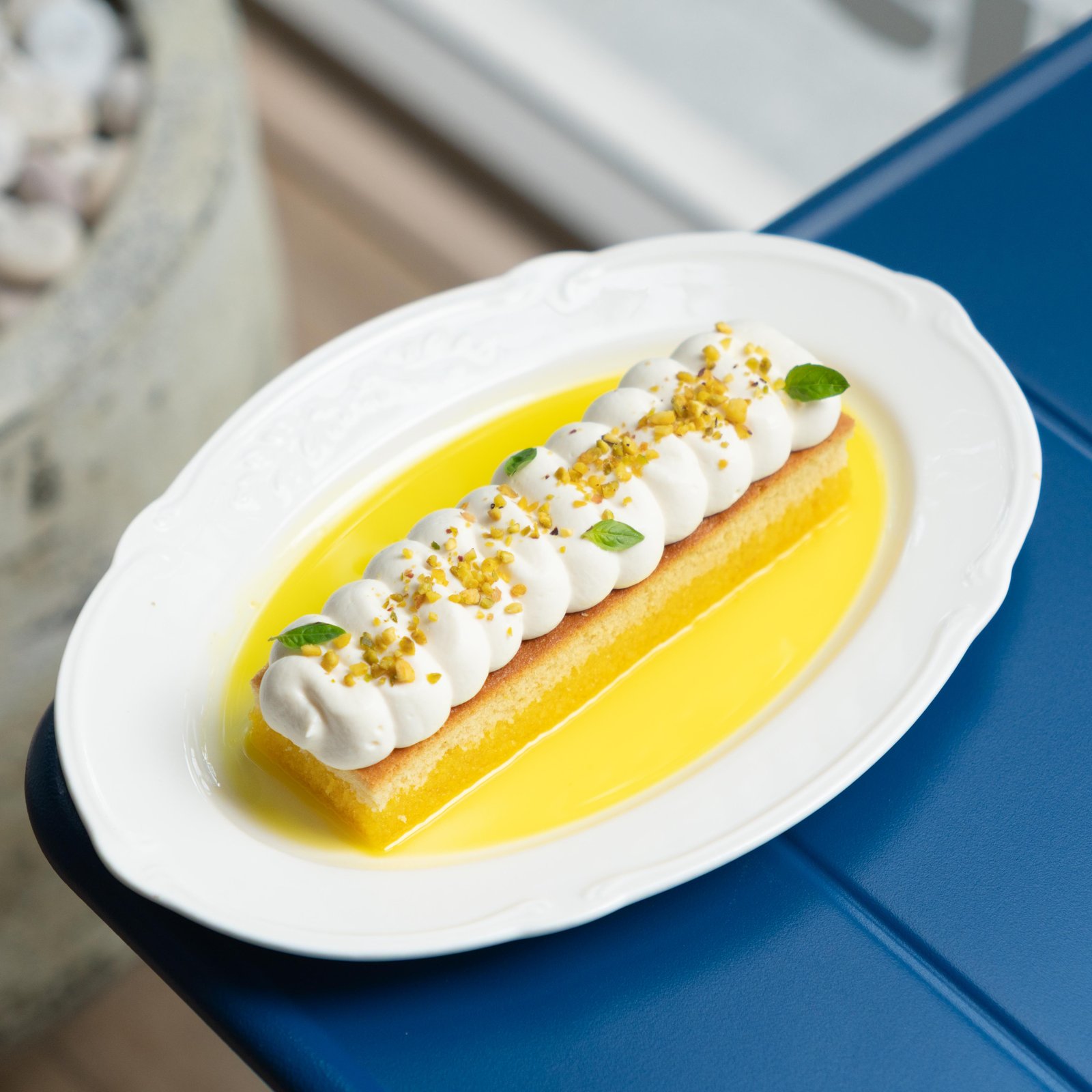 Limoncello cake dessert at Otto Italian Eatery, Sukhumvit 38 Bangkok